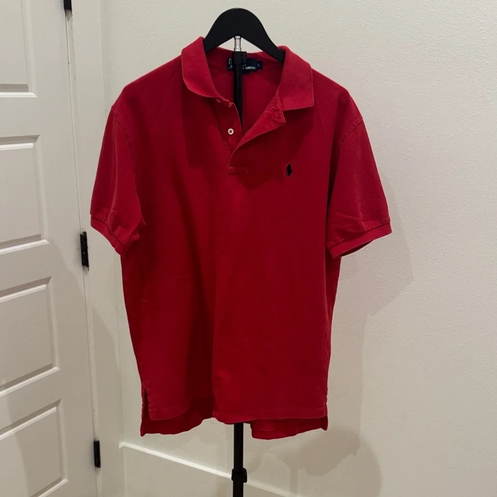 Ralph Lauren Classic Red Polo Shirt
